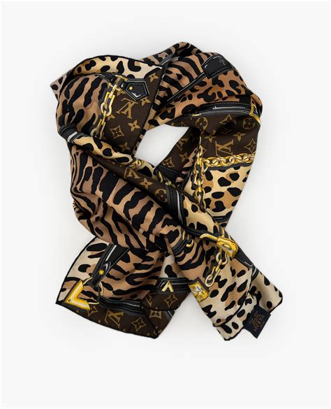 louis vuitton monogram leopard silk scarf|louis vuitton silk scarf monogram.